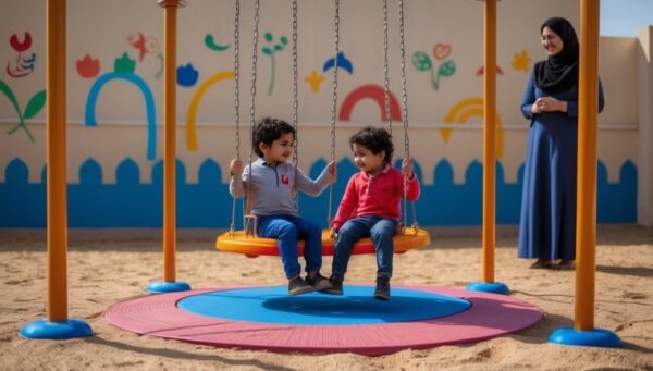 أرجوحة أرضية دائرية