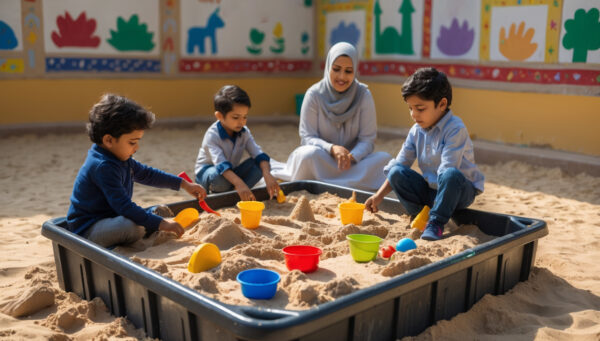 صندوق الرمل المحمول