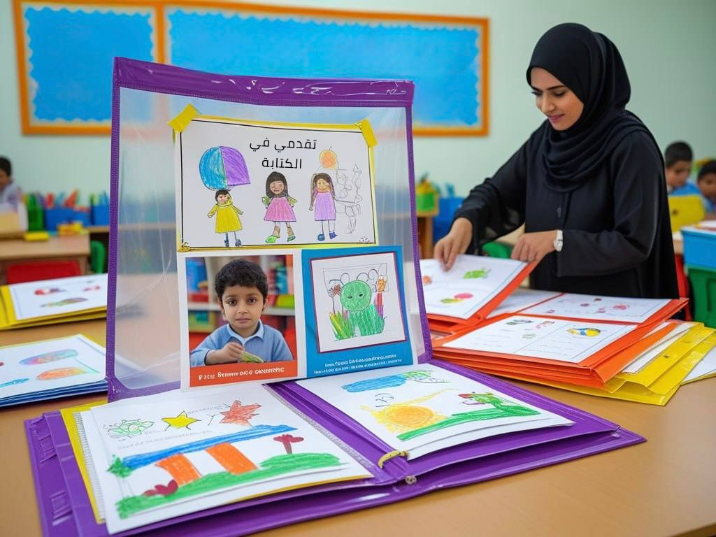 ملف إنجاز الطفل (Portfolio)